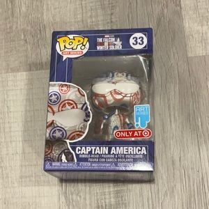 The Falcon and The Winter Soldier Captain America Art Series Funko Pop